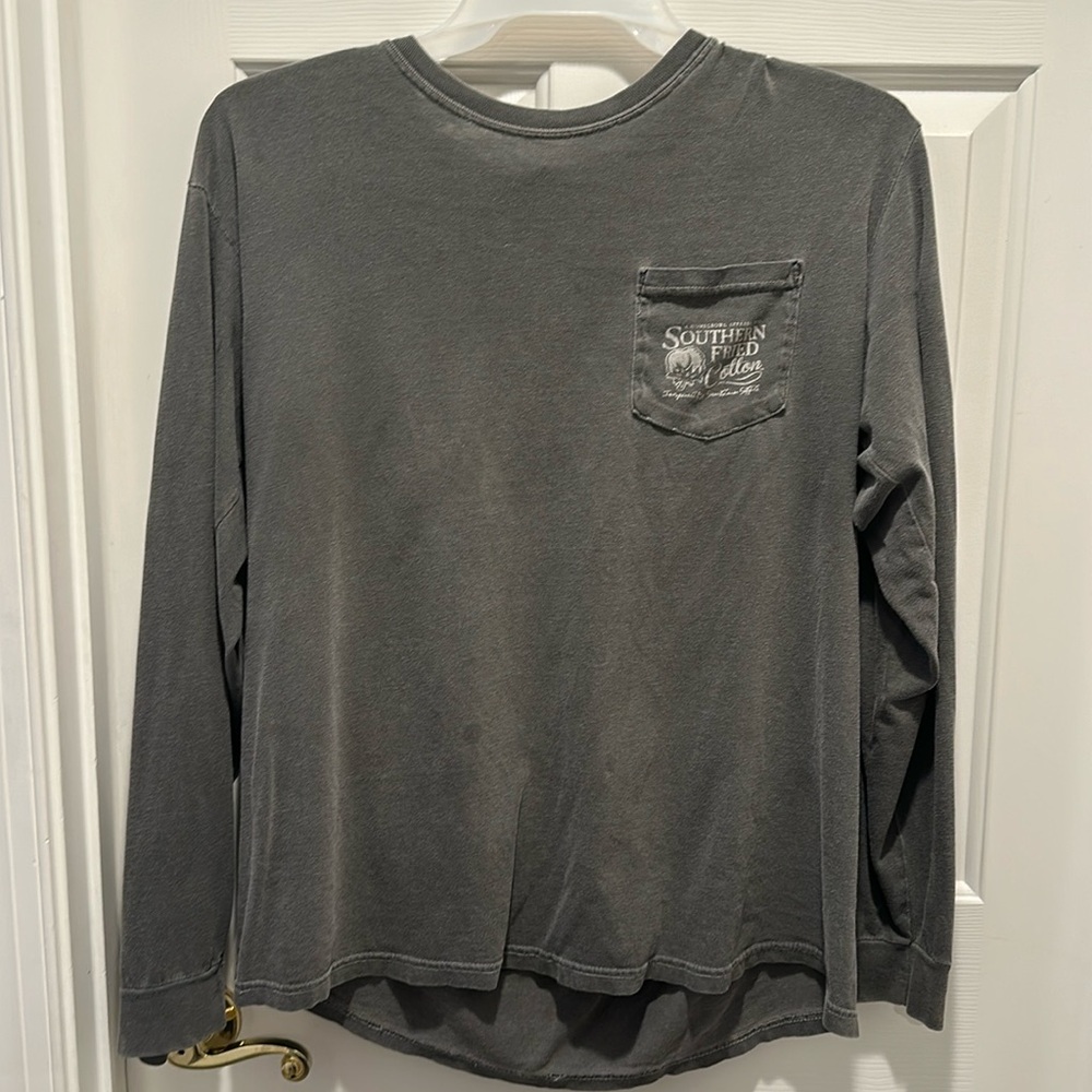 Southern Fried Cotton, Comfort Colors, Dog Long Sleeve Tee